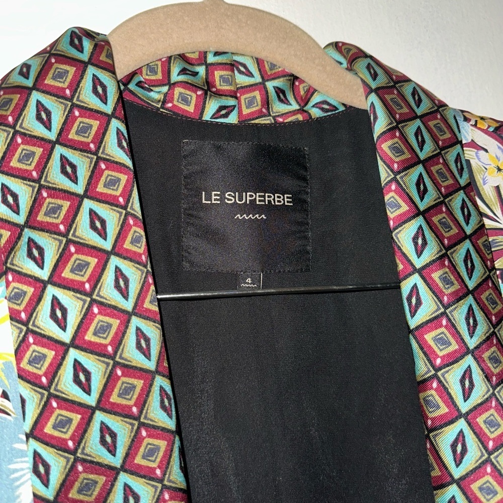 NWOT Le Superbe Revolve Hibiscus Robe Dress *Rihanna Favorite Size 4 - Picture 6 of 9